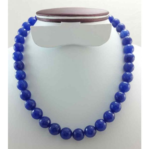 Blue Jade Rosary 85 Gram (Length 19 Inch)