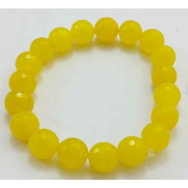 Yellow Jade Rosary 27 Gram (Length 8 Inch)