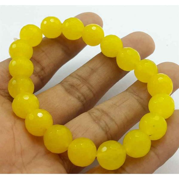 Yellow Jade Rosary 27 Gram (Length 8 Inch)