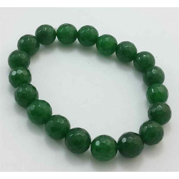 Green Jade Bracelet 24 Gram (Length 8 Inch)