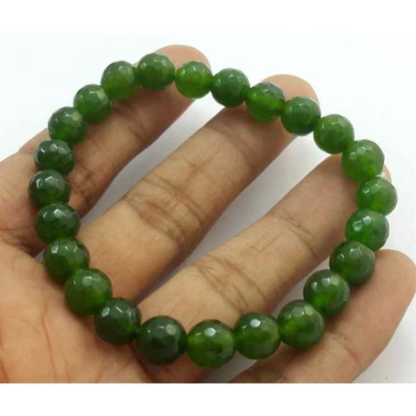 Excellent Green Jade Bracelet 16 Gram (Length 8 Inch)