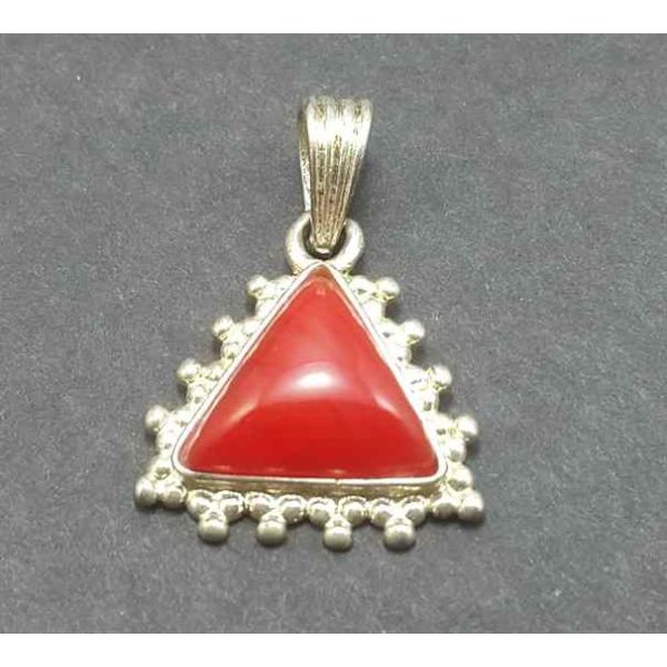 Coral Pendent, 18 x 6 mm