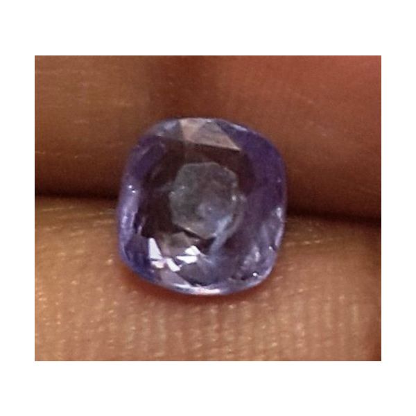 1.76 Carats Ceylon Blue Sapphire 6.86x6.37x3.71mm