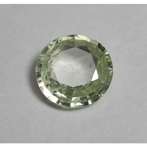 3.12 Carats Natural Green Sapphire 9.81x9.67x3.86 mm