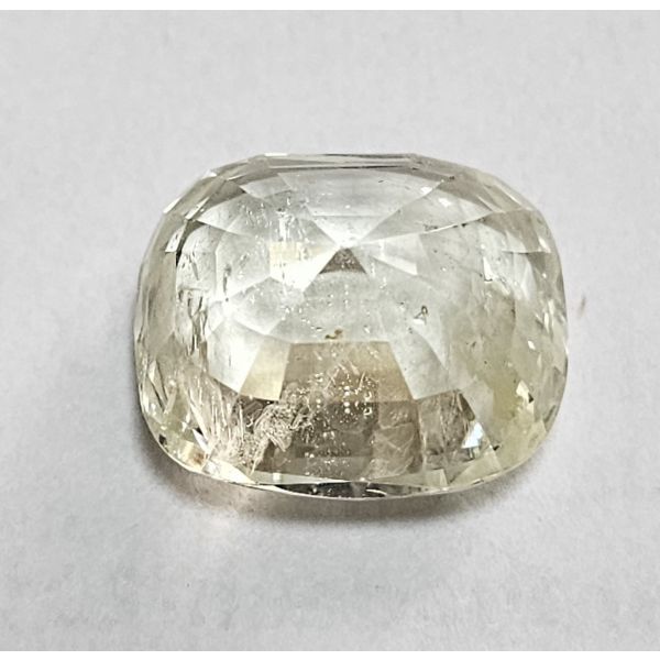 21.30 Carats Natural Lemon Green Sapphire 16.30 x 14.38 x 9.50 mm