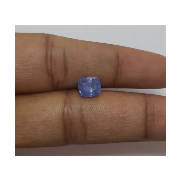 1.65 Carats Ceylon Blue Sapphire 6.60x6.00x4.40mm