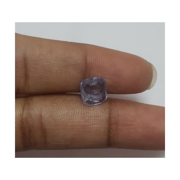 2.05 Carats Ceylon Blue Sapphire 7.89x7.17x3.10 mm