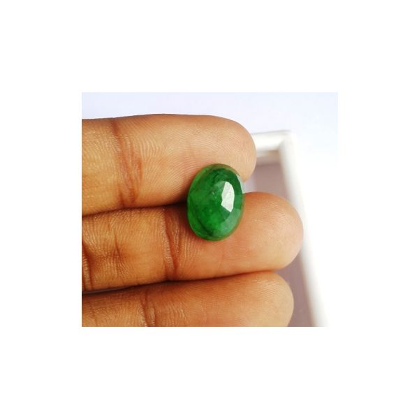 6.56 Carats Natural Zambian Emerald 13.75 x 10.25 x 6.35 mm