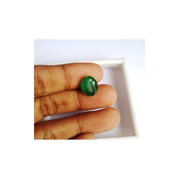 4.99 Carats Natural Zambian Emerald 12.52 x 10.17 x 5.22 mm