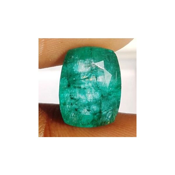 4.92 Carats Natural Zambian Emerald 11.85 x 9.22 x 5.66 mm