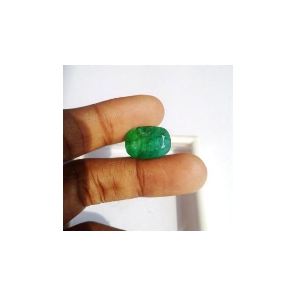 11.79 Carats Natural Zambian Emerald 17.15 x 12.04 x 7.41 mm