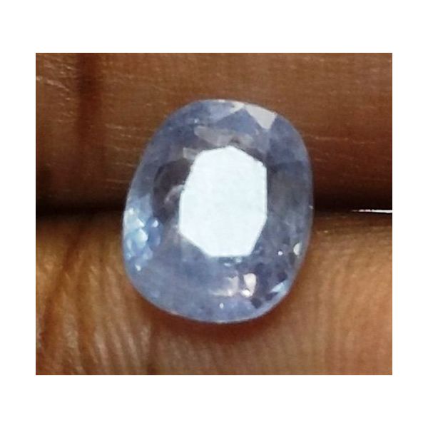 3.92 Carats Ceylon Blue Sapphire 9.08x7.44x5.63mm