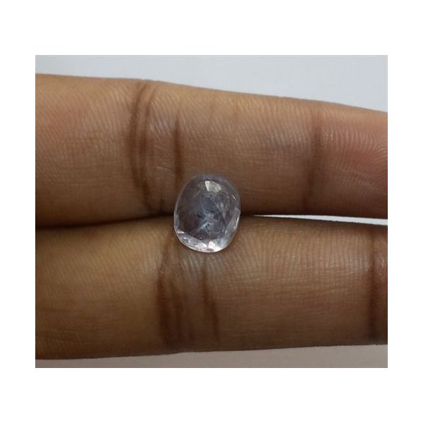 3.92 Carats Ceylon Blue Sapphire 9.08x7.44x5.63mm