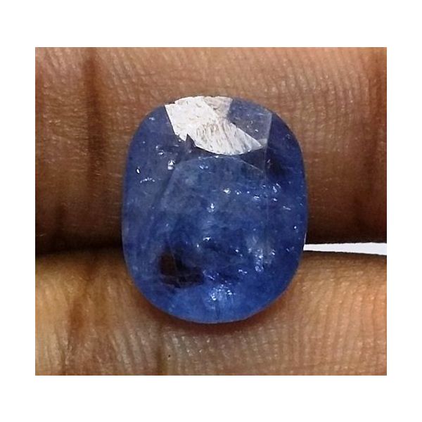7.17 Carats Ceylon Blue Sapphire 12.45x10.00x5.03mm