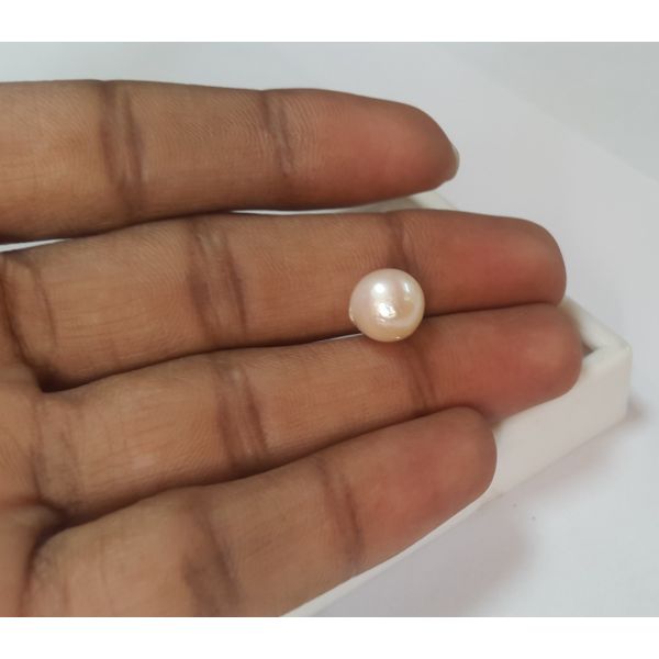 6.14 Carats Natural Venezuela Pearl 9.94 x 9.47 x 9.54 mm