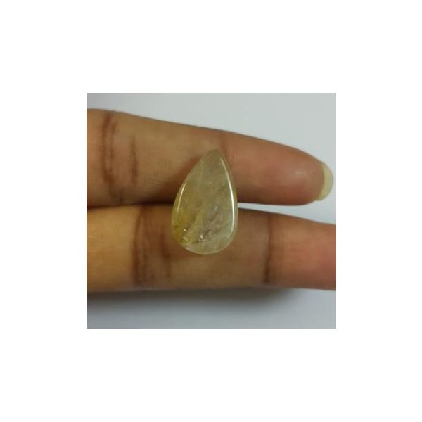 11.23 Golden Rutile Pear shaped 18.30x11.32x7.14mm