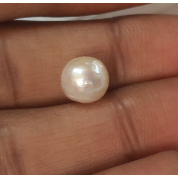 5.48 Carats Natural Venezuela Pearl 9.26 x 9.07 x 9.48 mm