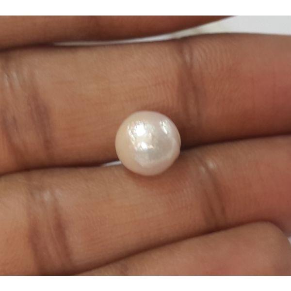 5.13 Carats Natural Venezuela Pearl 8.48 x 8.92 x 9.23 mm