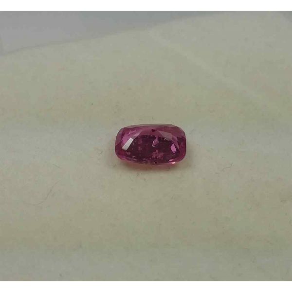 1.61 CT Dark Pink Sapphire Natural Ceylon Mines Gemstone