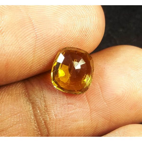 2.06 Carats Natural Dark Yellow Sapphire