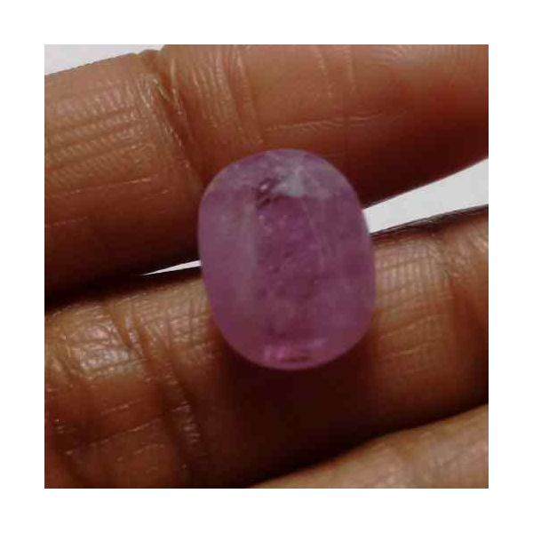 8.76 Carat Purplish Pink Sapphire Natural Ceylon Mines Gemstone