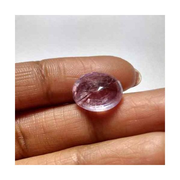 8.43 Carat Purplish Pink Sapphire Natural Ceylon Mines Gemstone