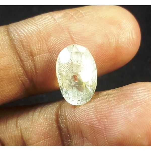 6.17 Carats Natural Light Yellow  Sapphire