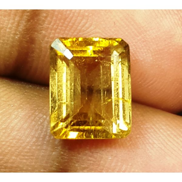 5.80 Carats Natural Light Golden Tourmaline 