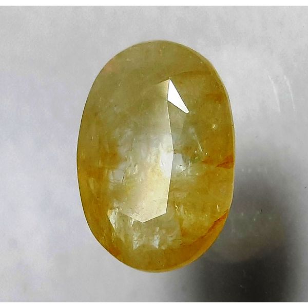 6.25 Carats Natural Yellow Sapphire 12.90 x 9.31 x 5.22 mm