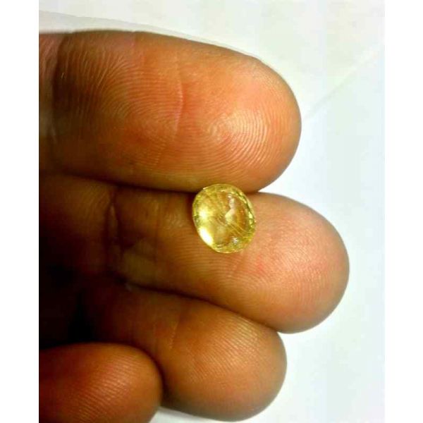1.75 CT Ceylon Yellow Sapphire 100 % Natural Gemstone