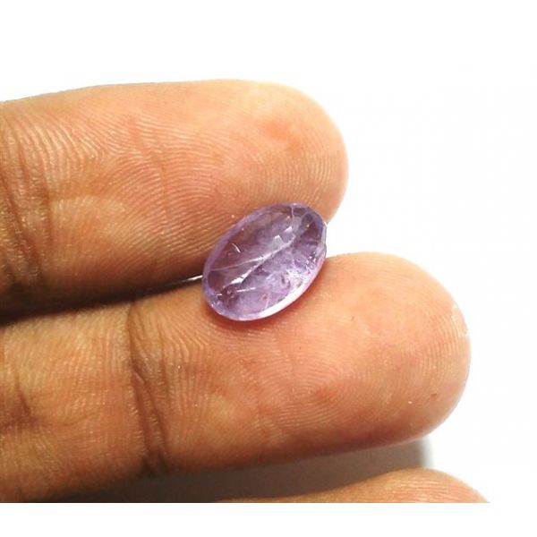 3.88 Carat Purple Sapphire 10.50 x 7.16 x 5.08 mm
