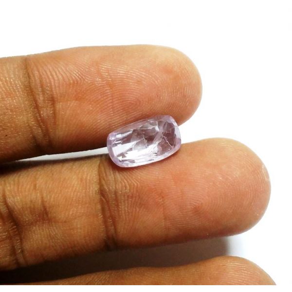 3.87 Carat Purple Sapphire 11.05 x 7.00 x 4.66 mm