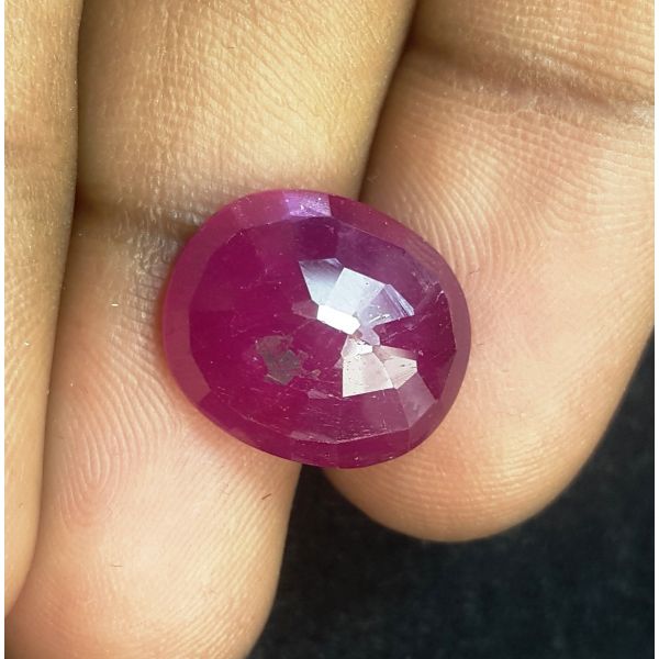 9.15 Carats Natural Red Ruby 15.19 x 11.91 x 5.05 mm