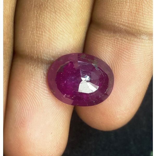 7.70 Carats Natural Red Ruby 12.72 x 9.15 x 6.82 mm