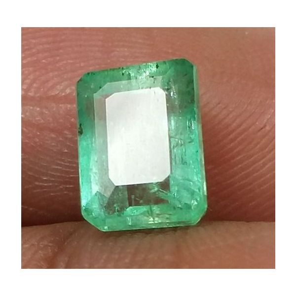 1.74 Carats Colombian Emerald 6.56 x 5.97 x 4.28 mm