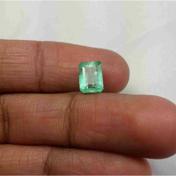 1.74 Carats Colombian Emerald 6.56 x 5.97 x 4.28 mm