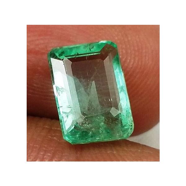 1.60 Carats Colombian Emerald 8.32 x 5.98 x 3.72 mm