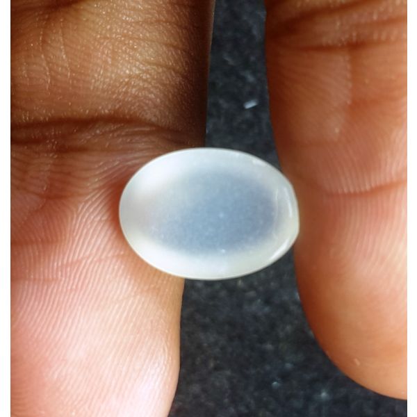 4.49 Carats Natural White Moonstone 12.00 x 8.55 x 6.20 mm