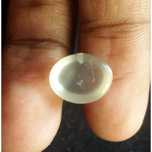 8.32 Carats Natural White Moonstone 12.51 x 10.00 x 8.84 mm