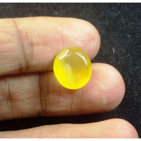 4.95 Carats Natural Yellow Agate 12.14 X 10.91 X 5.81 MM