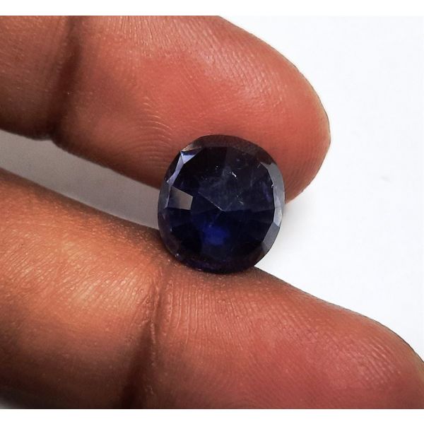 3.55 Carats Natural Blue Iolite 11.31 x 10.22 x 4.77 mm