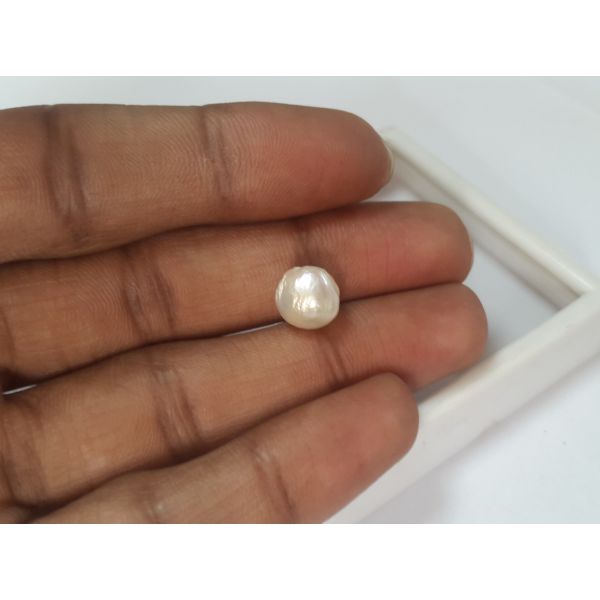 5.34 Carats Natural Venezuela Pearl 9.77 x 9.37 x 8.92 mm