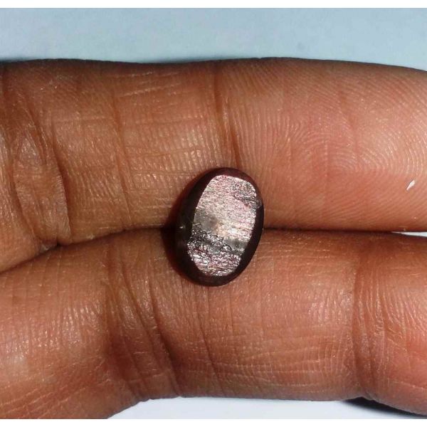 3.32 Carats Natural Spectrolite Cats Eye Oval Shaped Excellent Quality Gemstone