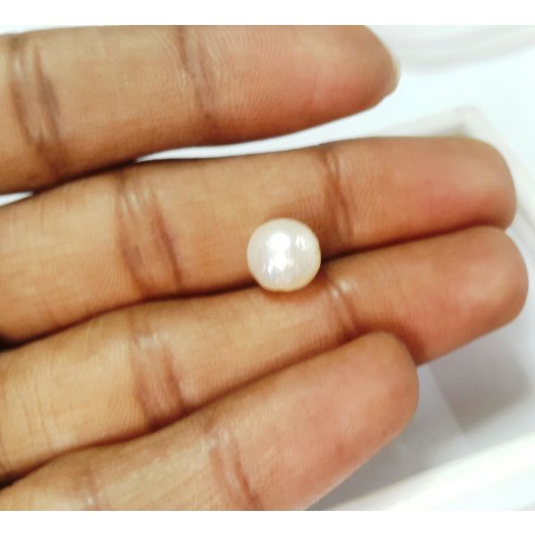 5.09 Carats Natural Venezuela Pearl 8.87 x 9.51 x 8.76 mm