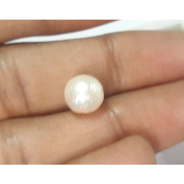 5.09 Carats Natural Venezuela Pearl 8.87 x 9.51 x 8.76 mm