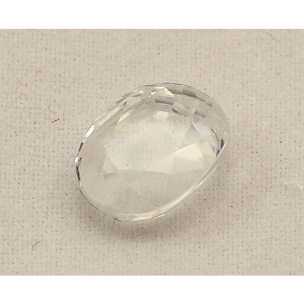 3.22 Carats Colorless Zircon Oval shape 9.25x7.55x3.50 mm