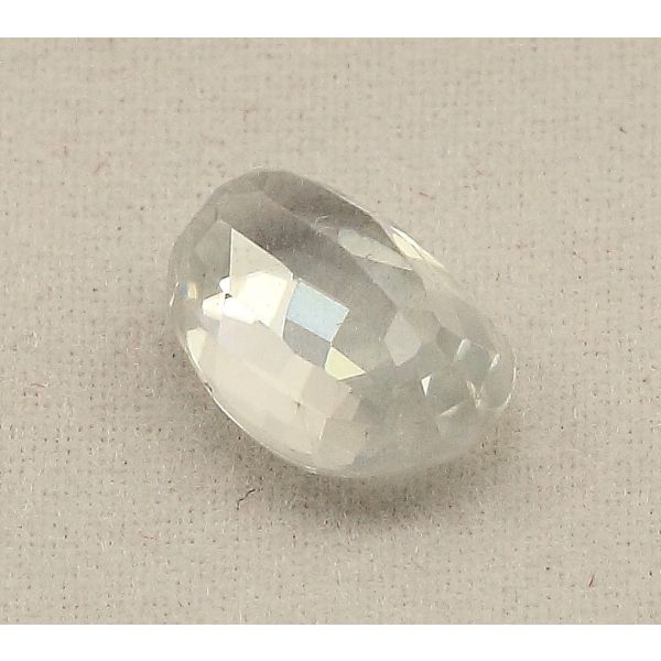 3.46 Carats Colorless Zircon Oval shape 9.35x6.70x4.35mm