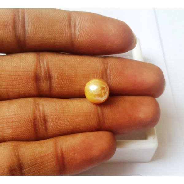 6.23 Carats Natural Venezuela Pearl 9.59 x 9.70 x 9.62 mm