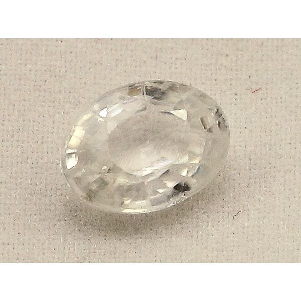 2.98 Carats Colorless Zircon Oval shape 9.20x6.75x4.20mm