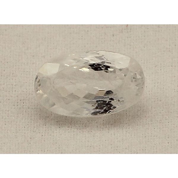 3.37 Carats Colorless Zircon Oval shape 10.15x6.00x4.70mm